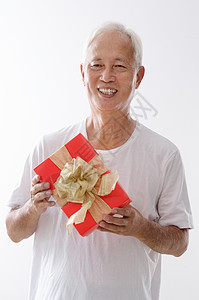 父亲快乐日展示长老人员男人退休衬衫祖父保健老年礼物背景图片