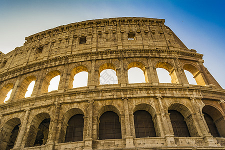 众人皆知的意大利罗马地标之世界旅行文化废墟体育馆旅游历史性纪念碑竞技场历史建筑图片