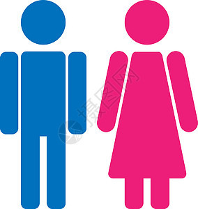 性别符号集 男性女性女孩男孩女人男人矢量图标红色粉色蓝色符号女士图片