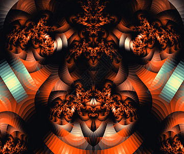 计算机生成的折形艺术作品马赛克万花筒艺术品阴影插图装饰品创造力背景图片