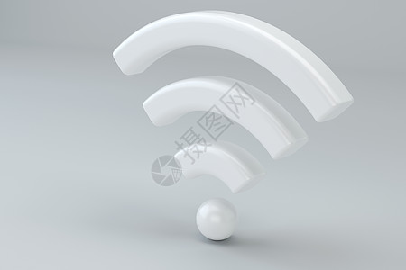 Wi Fi 无线网络 Symbol3d 渲染高清图片