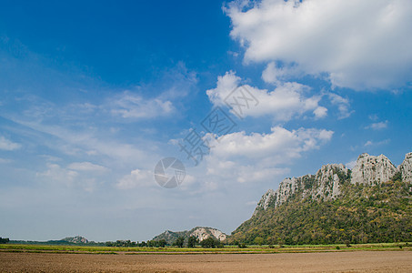 石灰岩山地质学绿色公园森林石头天空风景爬坡悬崖旅游图片