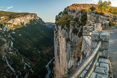 法国Verdon峡谷旅行风景旅游岩石日落石头天空图片