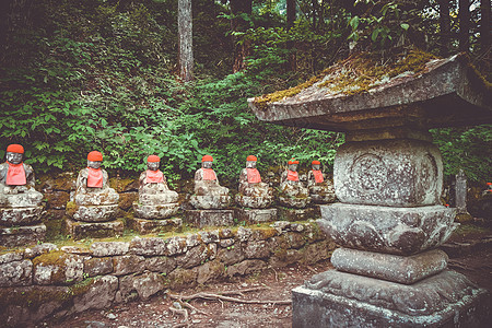 日本雕像菩萨雕塑文化帽子旅游深渊石头苔藓佛教徒神道图片
