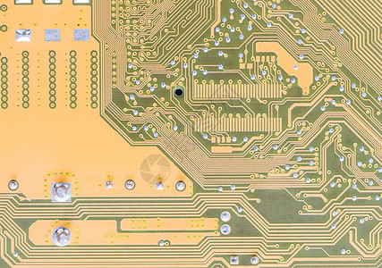 集成在计算上的电路板母板高科技处理器绿色微电子半导体记忆网络电子硬件图片