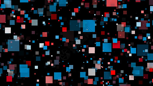 抽象的彩色方块 数码插画视频电视色彩个性外汇运动立方体正方形文化技术图片