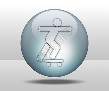 图标 按键 平方图滑板贴纸骑术半管插图溜冰者按钮娱乐指示牌运输纽扣图片