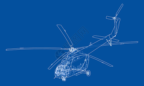 直升机工程图插图螺旋桨打印车辆飞机运输机器技术维修航班图片