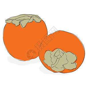 百香水果茶白的百香水果甜点宏观生活饮食营养工作室柿子小吃热带橙子设计图片