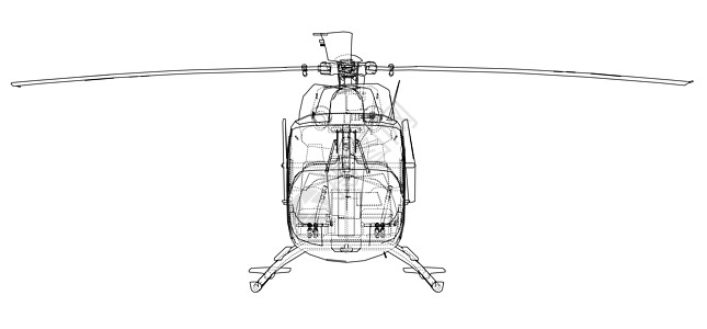直升机外形图航空转子救援螺旋桨卡通片飞行员引擎车辆电路草稿图片
