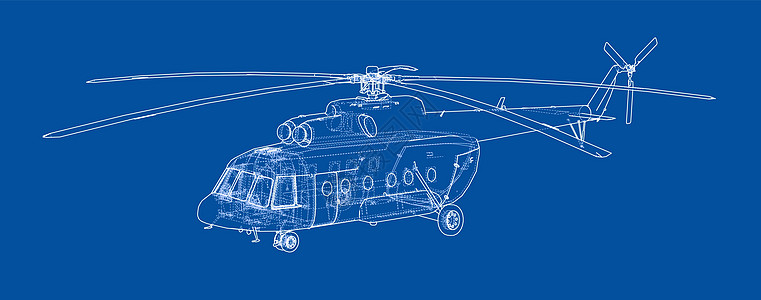 直升机工程图机器运输飞机蓝图绘画空气艺术维修数字航班图片