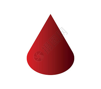 血滴图标捐赠者医疗医院药品液体插图红色白色帮助捐赠图片