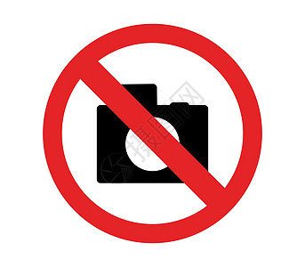 没有照片 ico警告危险符号禁令酒精标志相机红色注意力圆圈图片