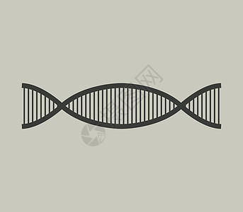 DNA 图标白色曲线技术生物克隆代码染色体基因圆形化学图片