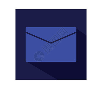 消息图标互联网插图电子邮件信封空白商业邮件地址背景图片