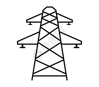 电塔 ico力量燃料灰色电压柱子夹子互联网电话插图电源图片