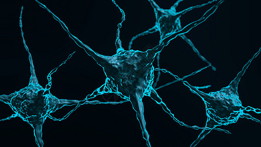 带光线链接的中子单元格 Knts辉光荷尔蒙生物学轴突活力激素神经头脑解剖学风暴图片