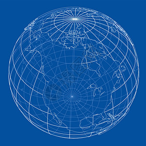 地球轮廓  3 的矢量渲染标识圆形框架大陆旅行地理科学轨道边界网络图片