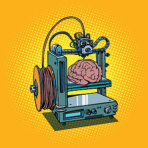 大脑生物技术医学打印人体器官 3D 打印机图片