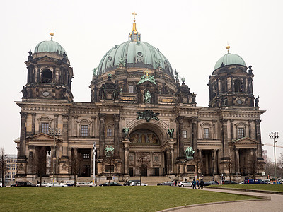 柏林大教堂福音景观艺术圆顶历史性地标首都博物馆公园城市图片