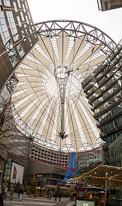 柏林索尼中心城市商店旅游首都广场市中心地方建筑学建筑景观图片