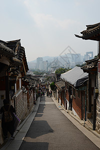 朝鲜老城游客地标城市古董旅游历史性村庄建筑建筑学旅行图片