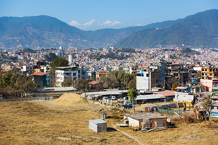 尼泊尔加德满都市加德满都房子旅游国家旅行第三世界街道建筑学首都文化制高点图片
