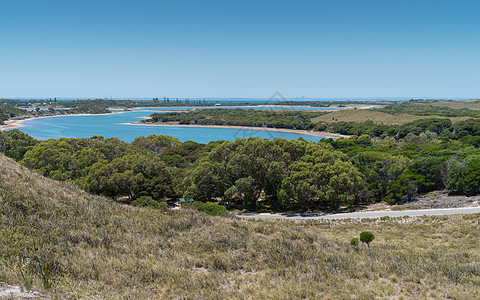 西澳大利亚罗特涅斯特岛地貌景观感觉天空风景海岸生物城市旅行植物群旅游假期图片