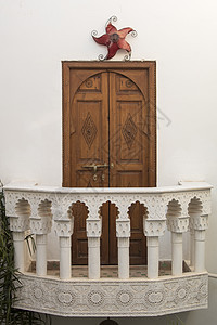 摩洛哥的里亚多博物馆麦地建筑学假期建筑传统旅游房间石头旅行图片