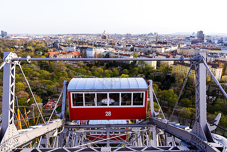 奥地利普拉特维也纳巨型发酵轮游客木马旅行娱乐景点金属建筑学车轮行动乐趣图片