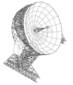 射电望远镜概念大纲 韦克托天文天文学收音机射电智力信号商业望远镜研究航天图片