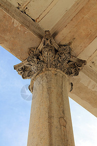 罗马大理石柱图片
