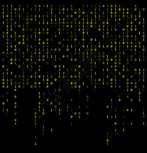二进制数字下降背景抽象 0 1 壁纸技术全球电脑数据网络数据库矩阵电子插图电路图片