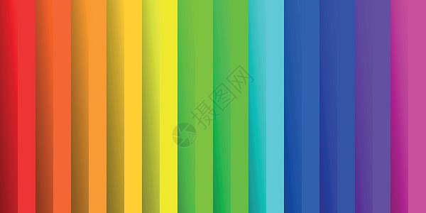彩虹光谱颜色的折叠纸 带阴影效果 快乐抽象矢量背景壁纸口琴喜悦框架蓝色床单艺术插图生日橙子紫色背景图片