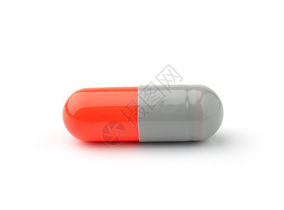 白色背景的孤立药片团体医疗胶囊红色药店科学药品抗生素瓶子疾病图片