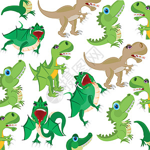 动物恐龙模式图片