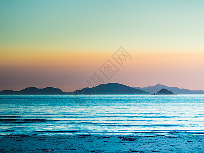 香港Pui O海滩旅游晴天阳光海岸线旅行游客假期海洋季节蓝色图片