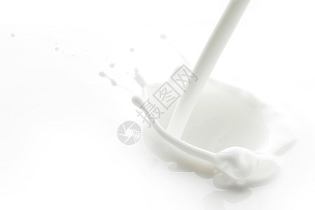 喷洒奶水产品运动宏观营养飞溅白色液体酸奶奶制品奶油图片
