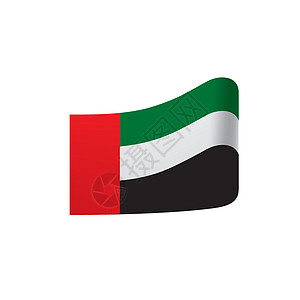阿拉伯联合酋长国它制作图案国家卡片乐队丝带磁带框架边界爱国海浪庆典图片