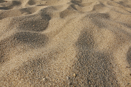 撒丁沙砂的质矿物概念轻沙沙粒宏观海滩假期图片