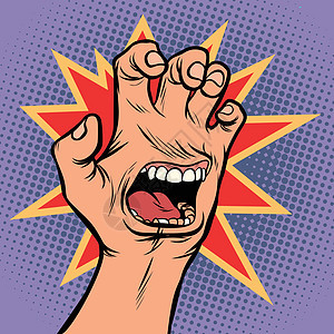 嘴情绪愤怒手抓 gestur抢夺男人成人手指手势情感紧张手臂男性戒指图片