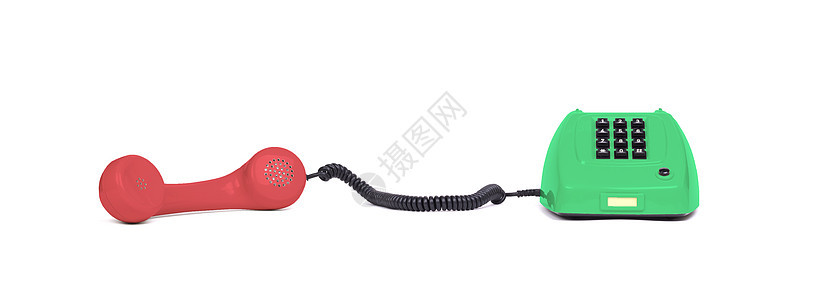 贵重电话  多彩塑料帮助电缆按钮手机讲话服务台渲染桌子商业图片