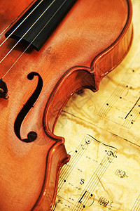 笔记背景的老小提琴保险信息工匠风格艺术音乐会教育交响乐团黑色训练图片