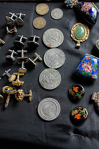 旧金属硬硬币群财富外国古董收藏金融货币钱币储蓄现金爱好图片