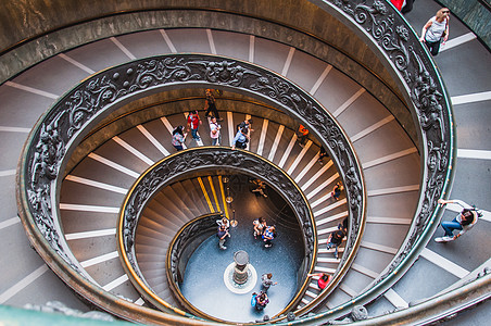 梵蒂冈博物馆的布拉曼特楼梯教廷艺术历史例外市场螺旋桨首都博物馆建筑学螺旋图片