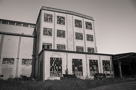 废弃糖厂汽车园区建筑工业历史筒仓地方国家产业腐蚀图片