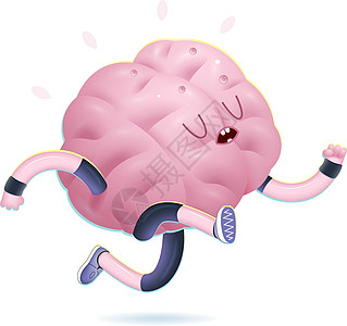 训练你的大脑 运行生物学生理插图健身房知识分子智力健康教育运动科学图片
