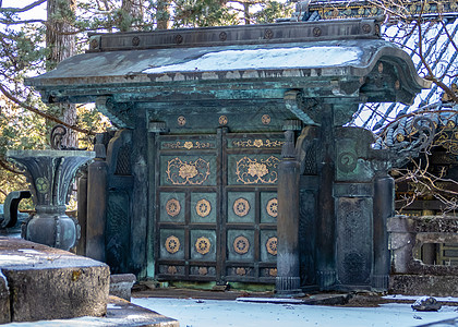 由日本Nikko的Toshogu神庙内殿神迹拍摄世界遗产寺庙将军旅行历史性神社宗教建筑遗产文化图片