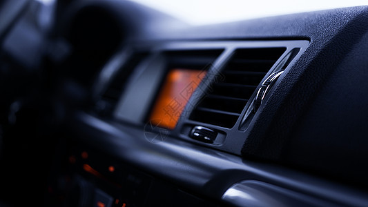 收音机按钮 仪表板 汽车气候控制装置特写蓝色运输车轮玩家体积立体声音乐展示奢华控制板图片