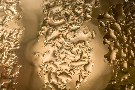 背景覆盖着水滴在特写你水分生活水珠宏观圆形反射水纹环境涟漪波纹图片